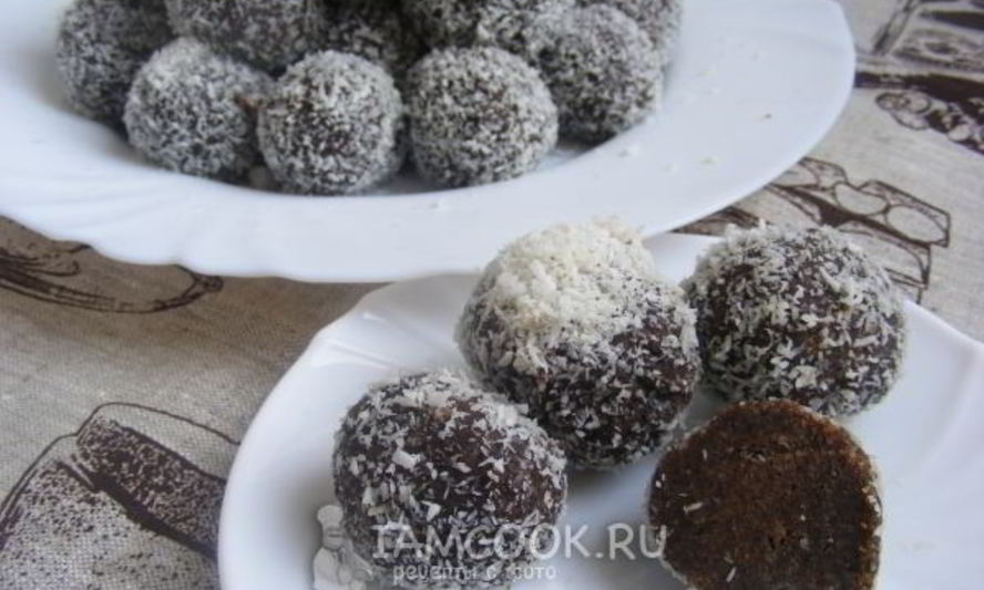 Рецепт пирожного картошка из бисквита