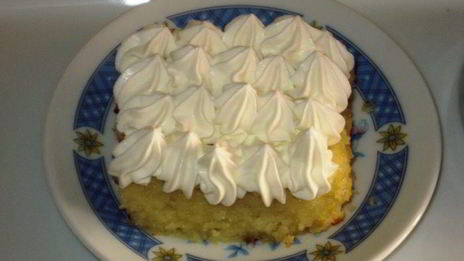 пирожное кокосовый рай