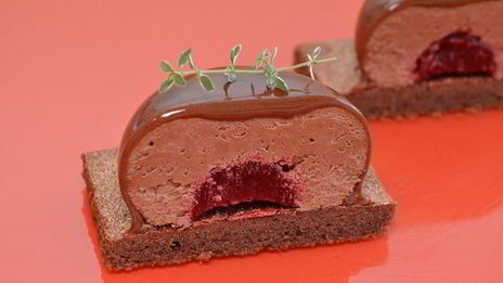 пирожное шоколад-тимьян