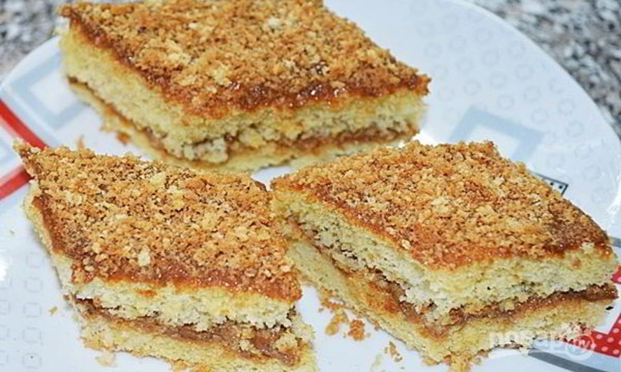 Рецепт пирожного со сгущенкой