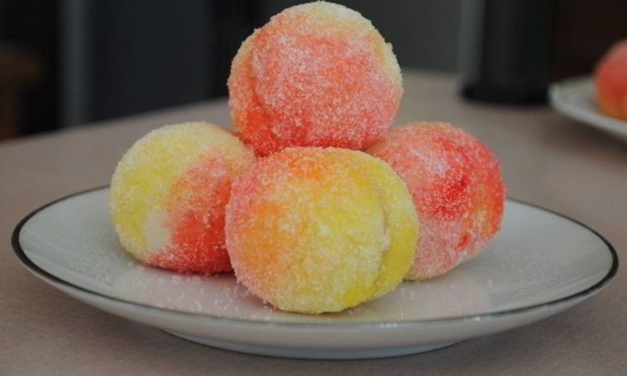 Рецепт пирожных персиков