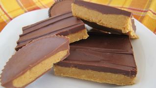 Пирожные с арахисовой пастой