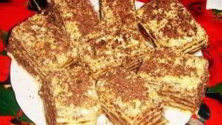 Пирожные шоколадно-медовые