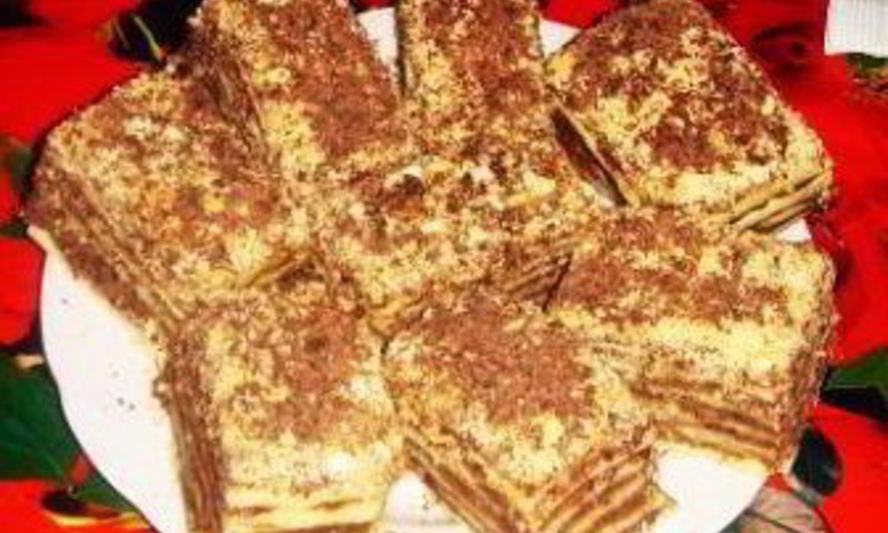 Рецепт пирожных шоколадно-медовые