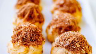 Пирожные Шу с белковым кремом по ГОСТу