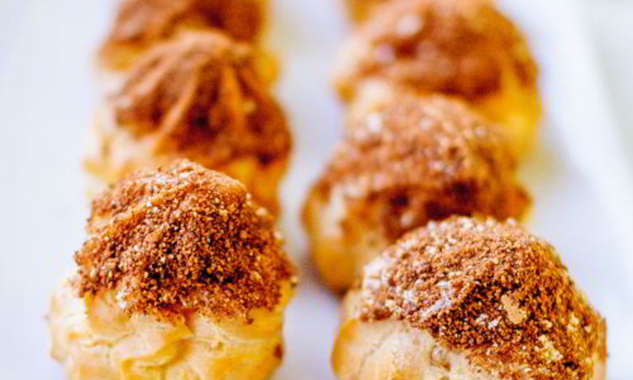 Рецепт пирожных шу с белковым кремом по госту