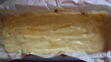 полосатый тыквенный брауни