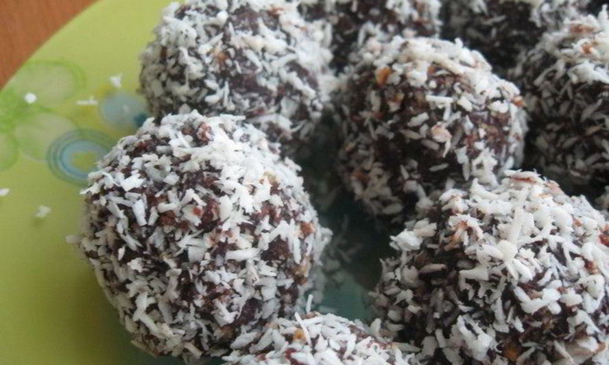 Рецепт шоколадна-кокосовых пирожные