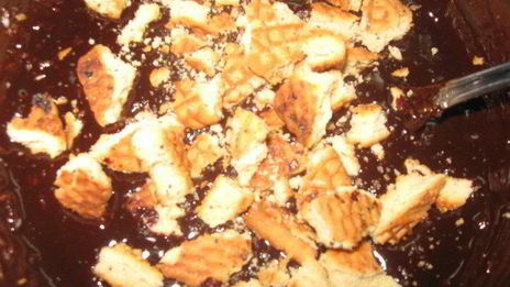 шоколадно-кокосовые пирожные