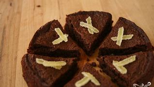 Шоколадные пирожные с имбирем
