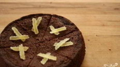 шоколадные пирожные с имбирем