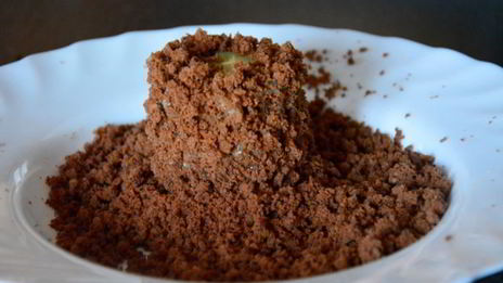 шоколадные пирожные с кумкватами