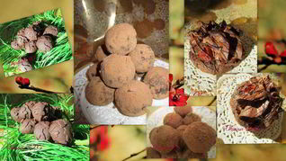 Трюфель, конфеты, пирожное