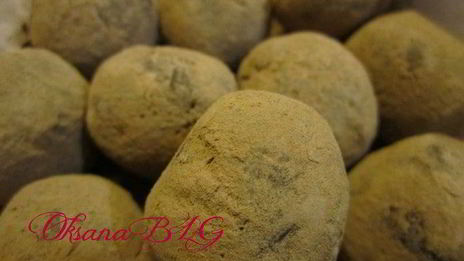 трюфель, конфеты, пирожное