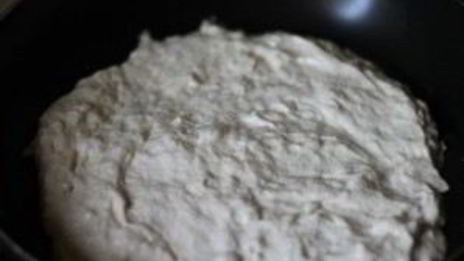 быстрая пицца на сковороде