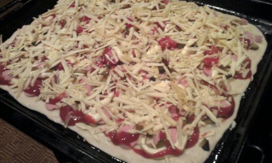 Рецепт домашней пиццы