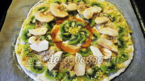 фруктовая пицца