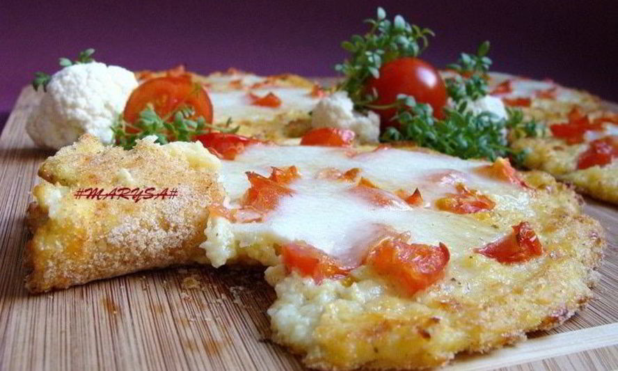 Рецепт мини-пицц из цветной капусты