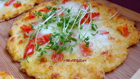 мини-пиццы из цветной капусты