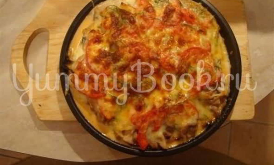 Рецепт пиццы баклажанной