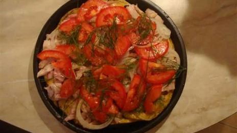 пицца баклажанная