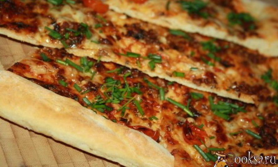 Рецепт пиццы болоньезе