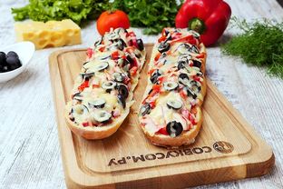 Пицца из багета