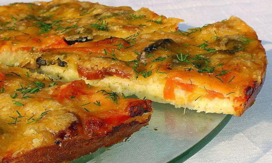 Рецепт пиццы на кабачковой основе