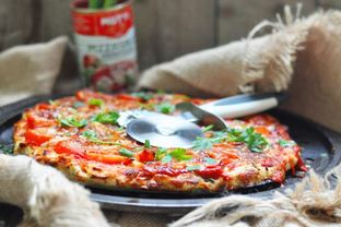 Пицца на курином тесте