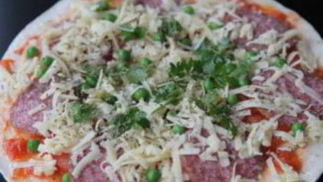 пицца на лаваше