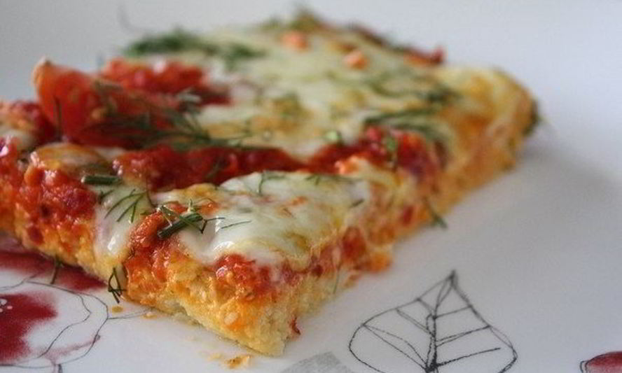 Рецепт пиццы на основе цветной капусты