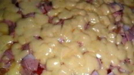 пицца на сковороде