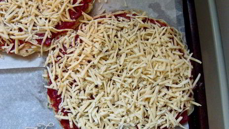 пицца на спагетти spaghetti pizza