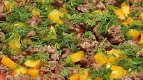 пицца с фаршем