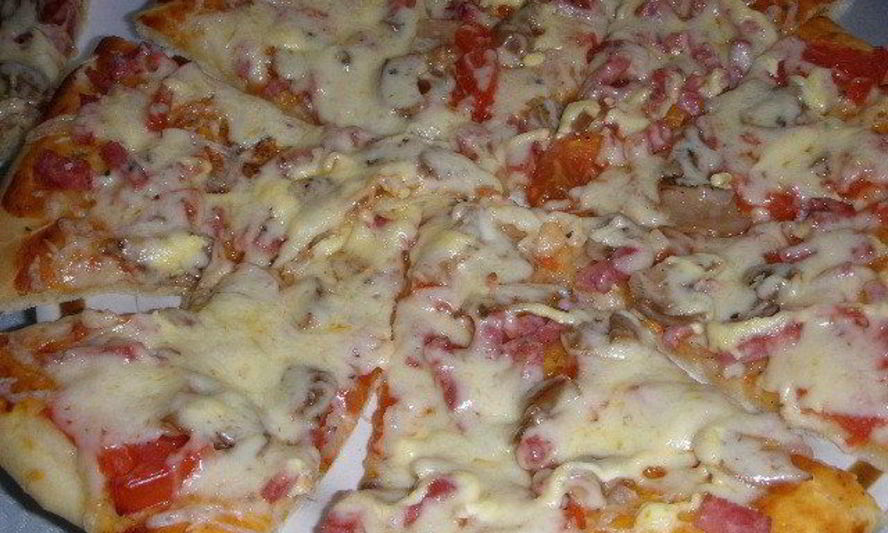 Рецепт пиццы с грибами