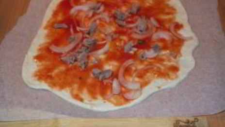 пицца с индейкой