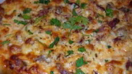 пицца с индейкой