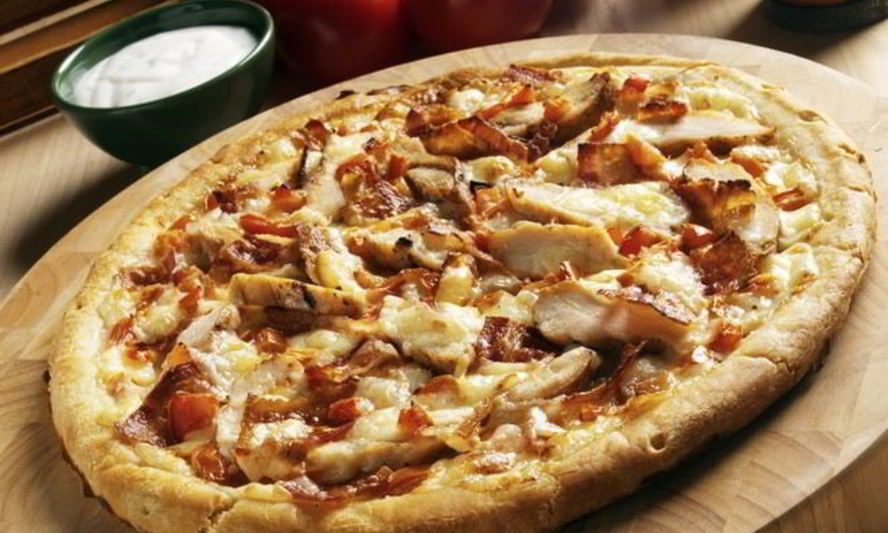 Рецепт пиццы с курицей