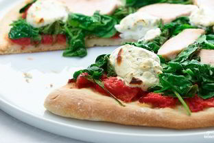 Пицца с сыром Филадельфия