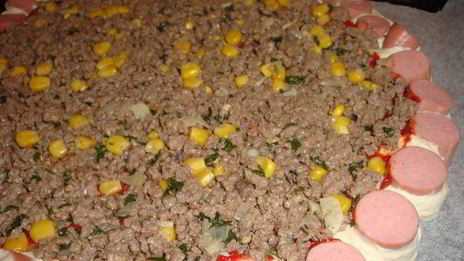 пицца с вкусным краешком