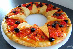 Пицца Цветок