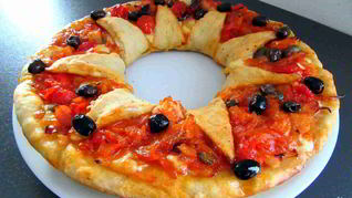 Пицца Цветок