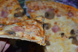 Пицца в микроволновке