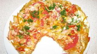 Пицца в мультиварке