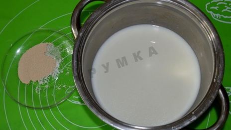 закрытая пицца кальцоне с курицей и грибами