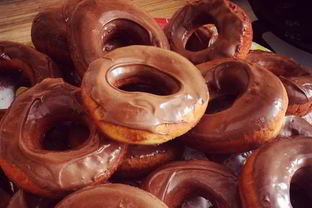 Бездрожжевые пончики