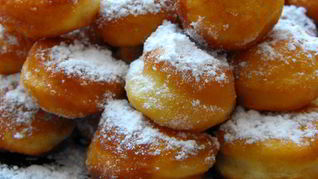 Домашние пончики на молоке