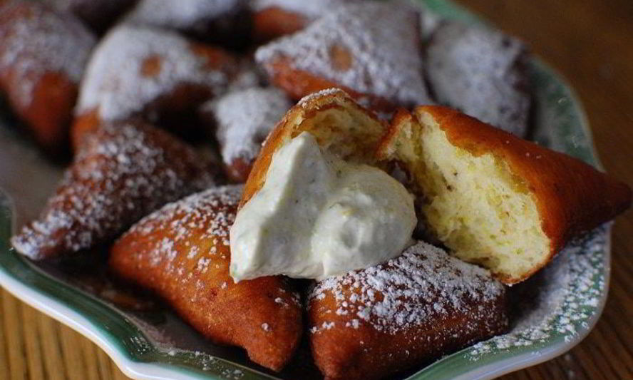 Рецепт фисташковых пончиков