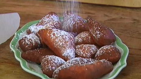 фисташковые пончики