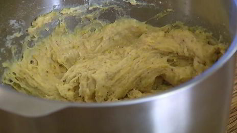 фисташковые пончики